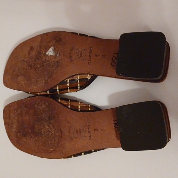 Tommy Bahama Women's Leather Woven Sandals size 6 - Picture 6 of 9